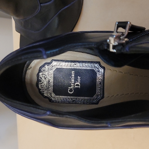 Christian Dior Deco Open Toe Booties - Picture 2 of 6